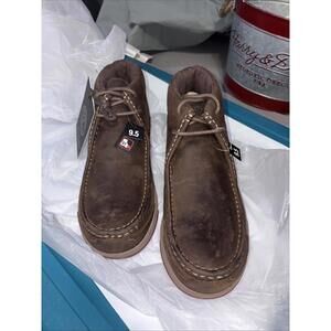 Cody James Low Cut Comp Toe Work Boot Brown Men's Size 9.5D 13D Brand New In Box